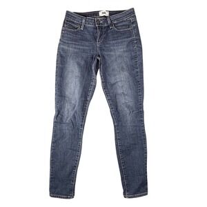PAIGE Womens Skinny Jeans Size 26 Blue Medium Wash Mid Rise Stretch